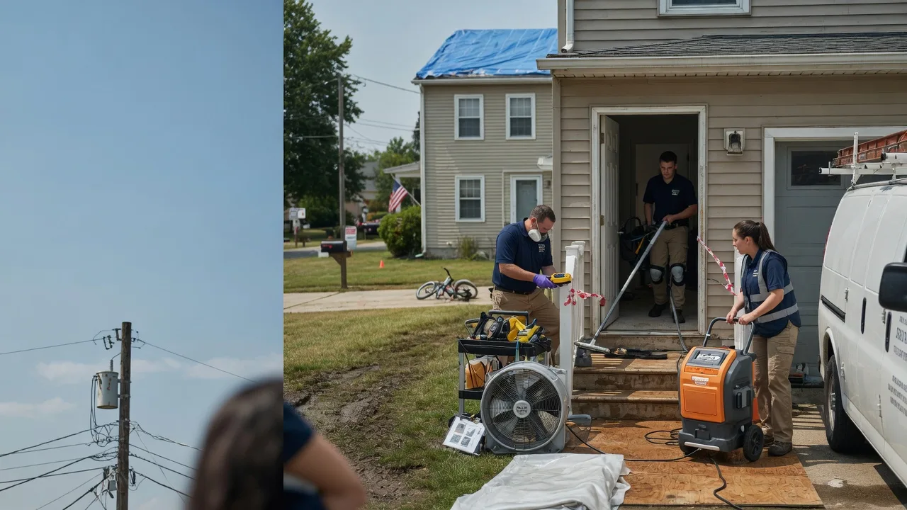 Water Damage Repair in Fork Union, VA near me
